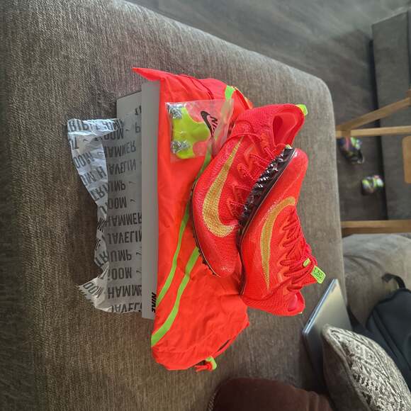 Nike Zoom Superfly Elite 2 Track Spikes Bright Crimson - Picture 1 of 2
